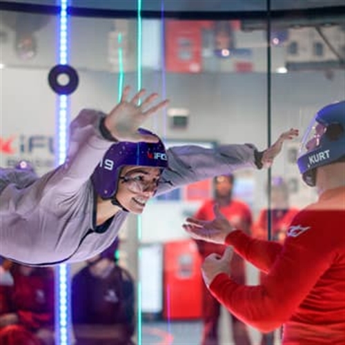 Mothers Day Experience Gifts 2025 - iFLY Discounted Vouchers for two valid at iFLY London, Basingstoke, Manchester and Milton Keynes